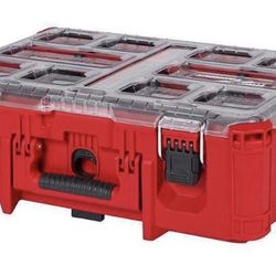 PACKOUT 20 in. Deep Small Parts Organizer with 6 Compartments and Quick Adjust Dividers