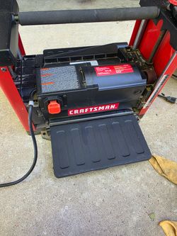 Craftsmen benchtop planer