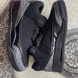 Jordan 3 Retro Black Cat Size 12