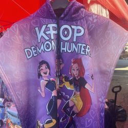 Kpop Demon Hunter Poncho 