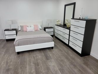 Brand New Queen Bedroom Set / Juego de Cuarto Queen Nuevo a Estrenar … Fast 🚚