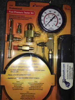 Fuel pressure tester kit