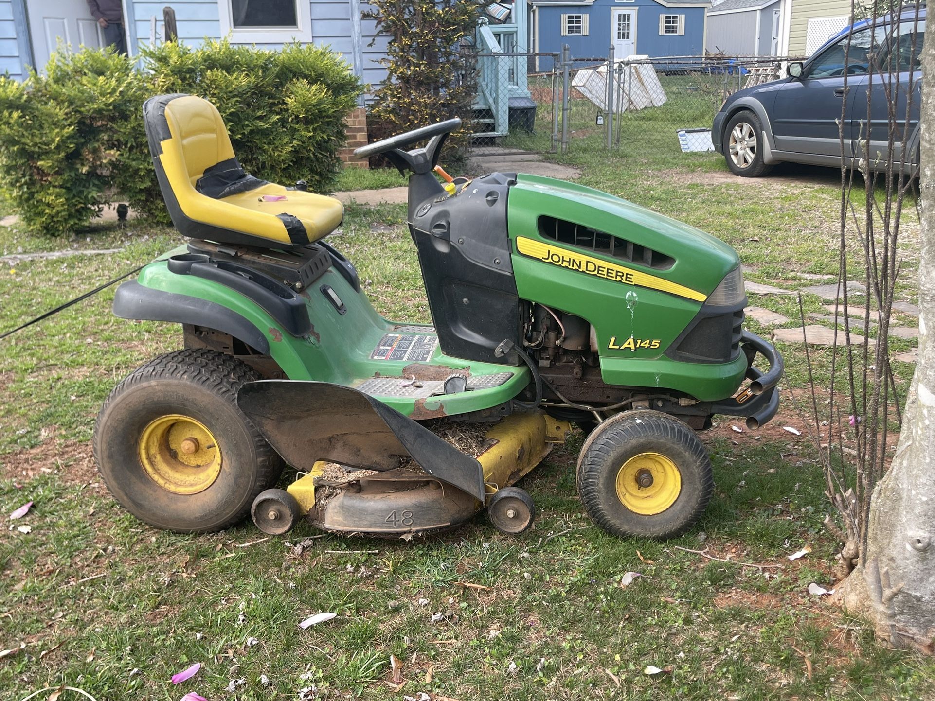 John Deere Riding Lawnmower - Used - Good Condition
