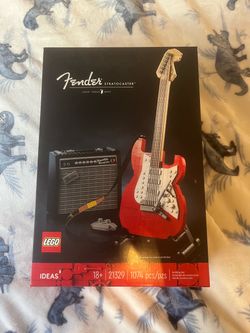 Lego fender guitar