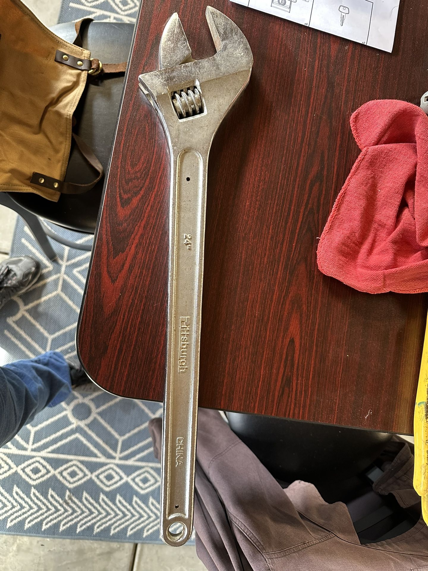 24” Adjustable Wrench