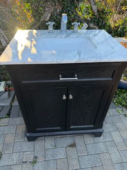 Cabinet Bathroom Sink