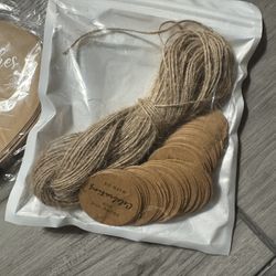 Thank For Celebrating Wedding Tags 