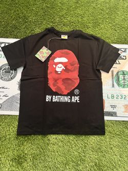 Bathing Ape Tee Red Monkey Sizes S,M,L
