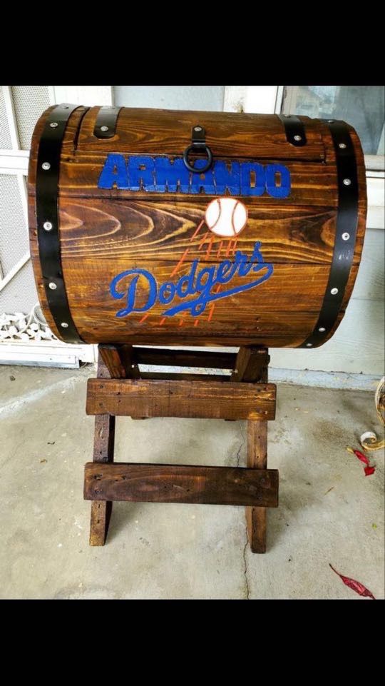 Handcrafted Custom Ice Chest
