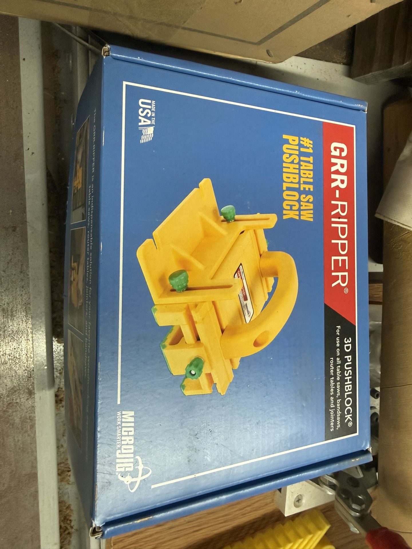 Micro Jig Grr-ripper 3d Push Block