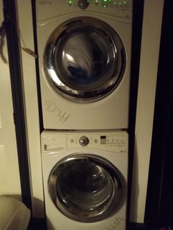 Whirlpool duet washer and dryer set