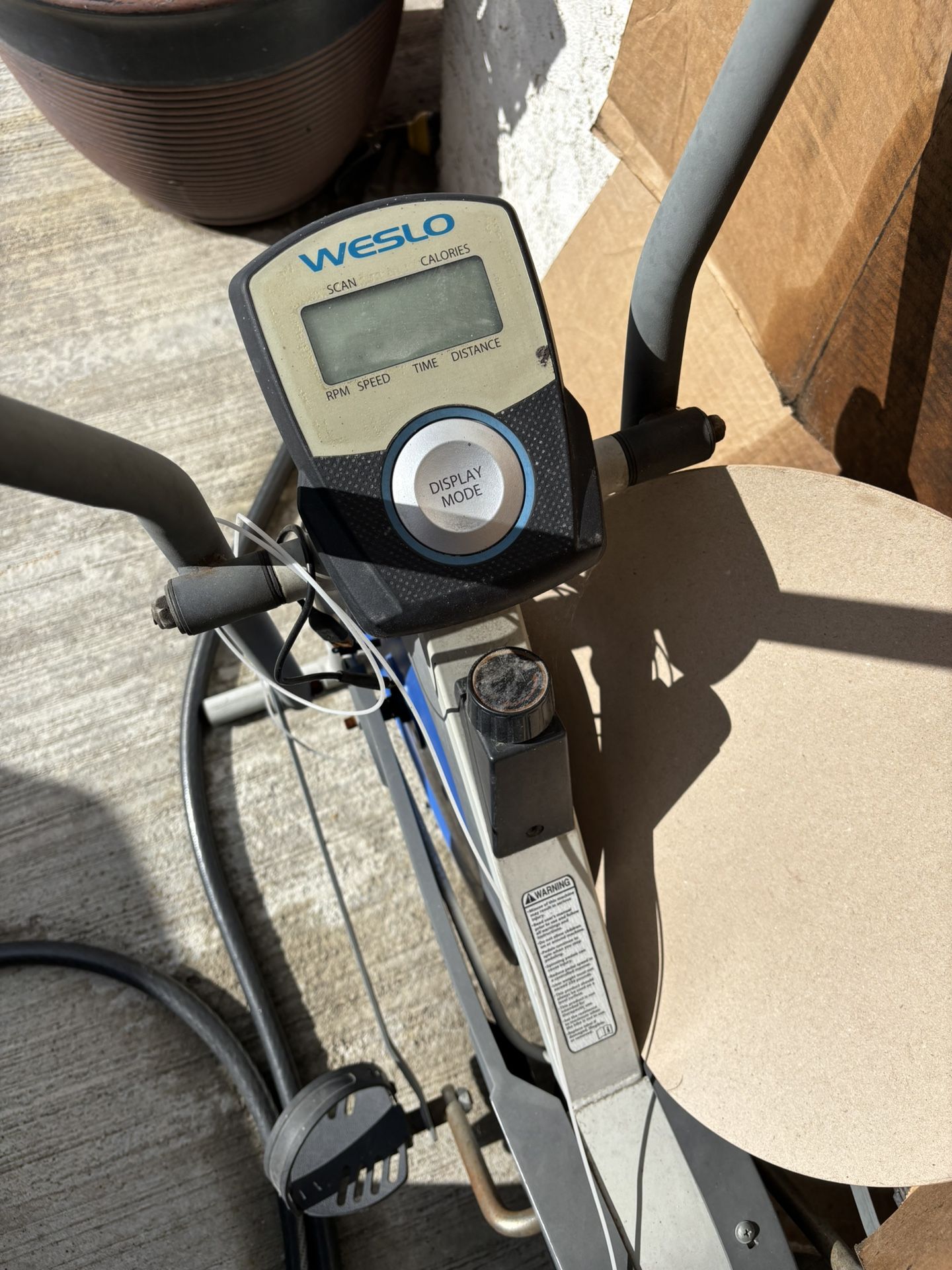 Weslo Exercise Bike