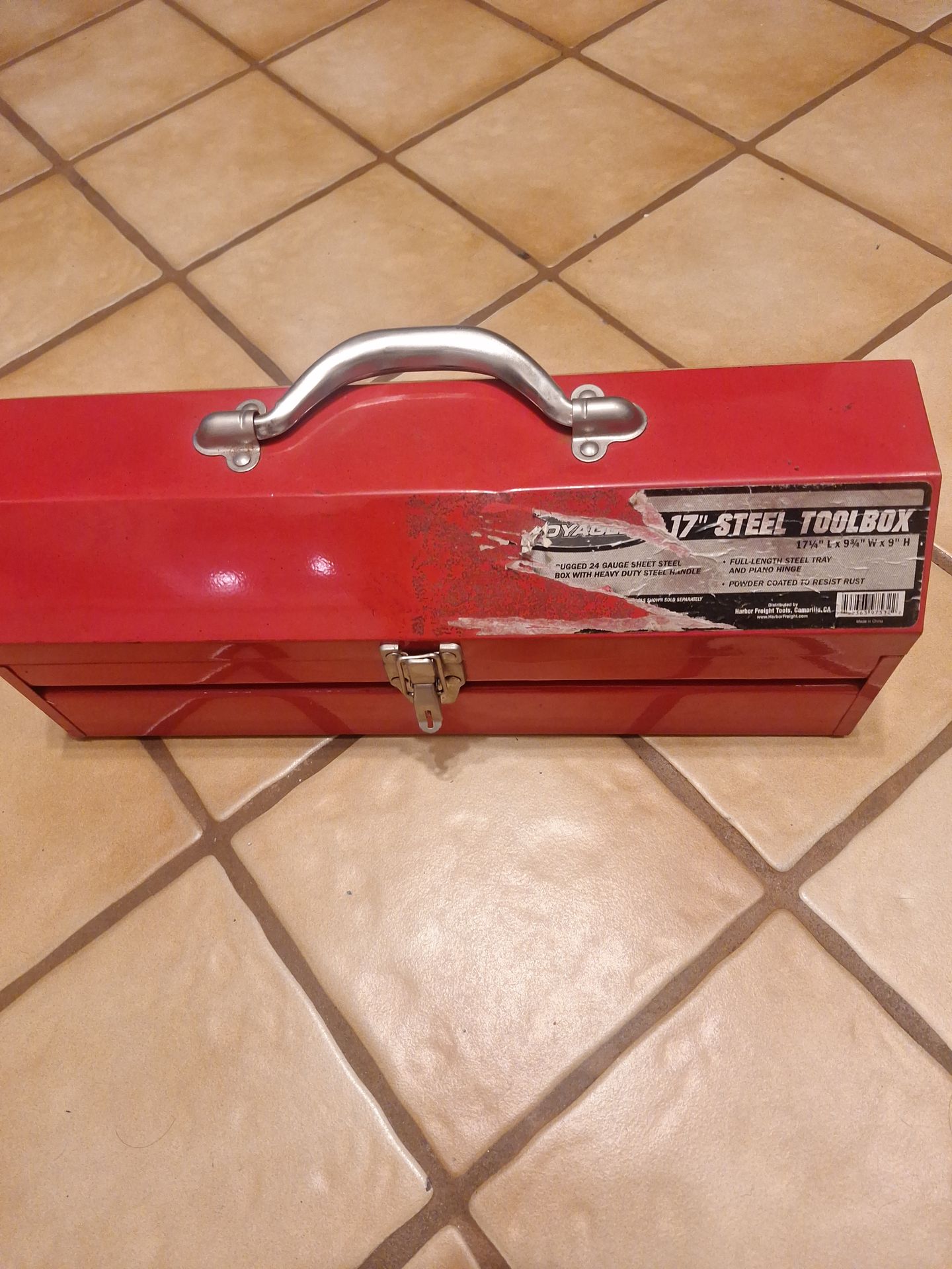 Voyager steel tool box