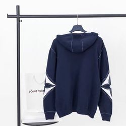 knitted intarsia Zip-up Cardigan Coat