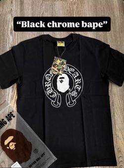 Black Crome X BAPE shirt