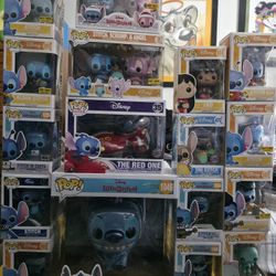 Funko Pop Disney Lilo & Stitch Lot of 17 (Exclusives, Jumbo, Rides)