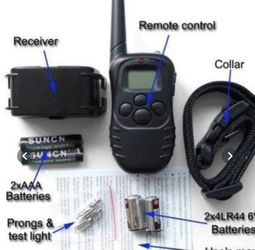Remote  Pets Training  Collar  With  LCD DISPLAY