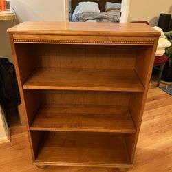 Ethan Allen Wood Bookshelf