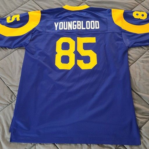 Los Angeles Rams Vintage Blue Large Proline Jack Youngblood NFL Jersey
