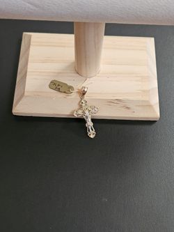 14k Gold Two Tone Pendant 