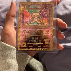 Ancient Mew Pokémon card.