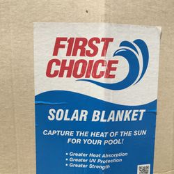 Swimming pool solar cover