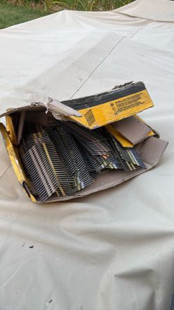 Dewalt framing nails open box