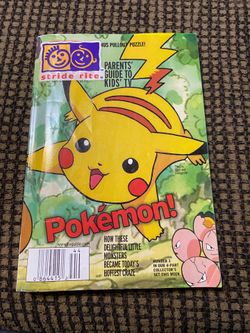 Collectable Vintage “TV Guide” Magazine from 10-30 they 11-5, 1999 featuring Pokemon