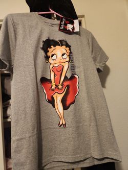 BettyBoop SHIRT Gray
