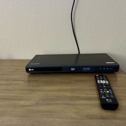 Blu-ray and DVD player with remote and movies