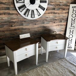 Beautiful MCM Nightstands Or End Tables