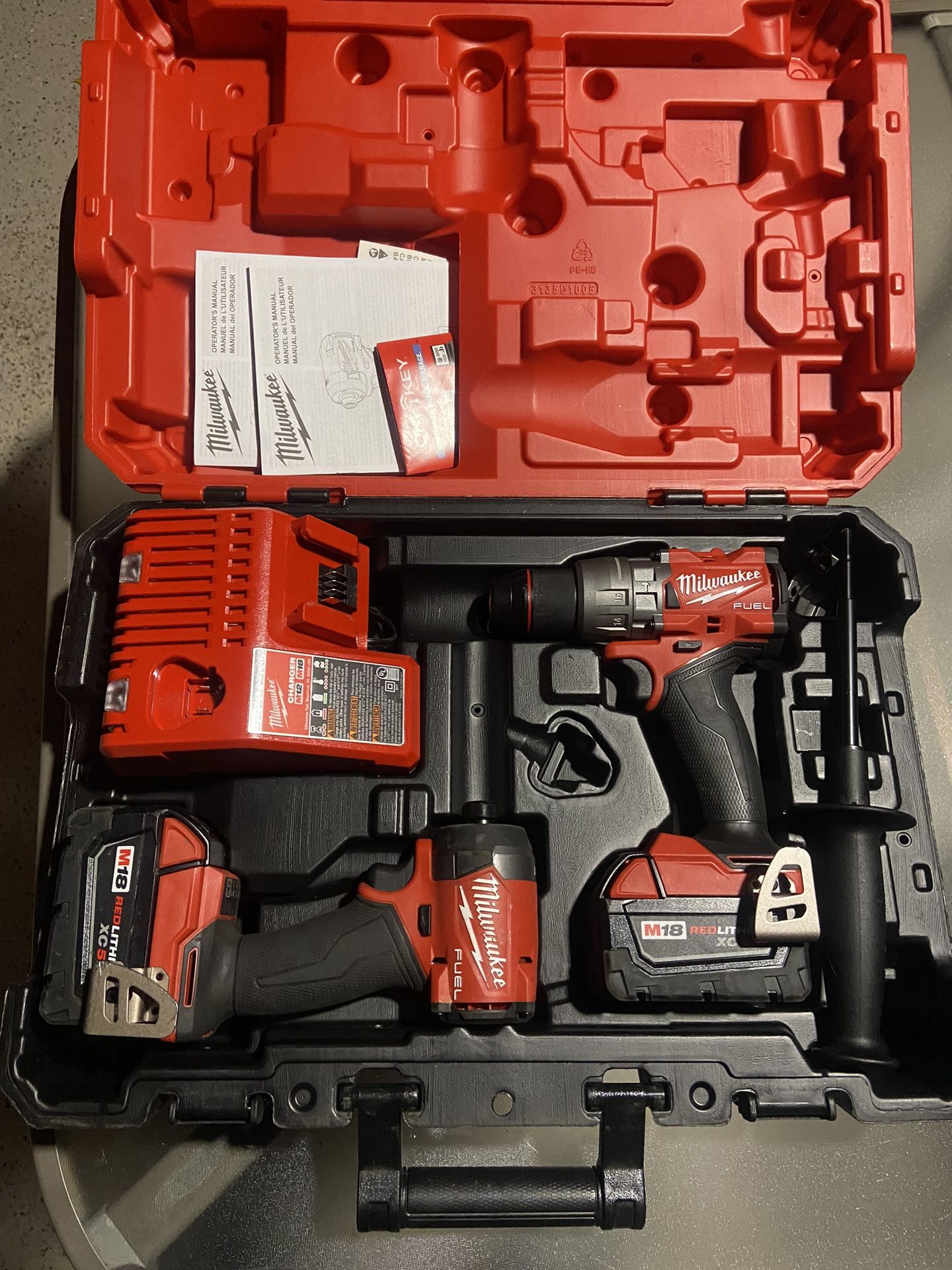 Milwaukee M18 Fuel Impact And Hammer Drill