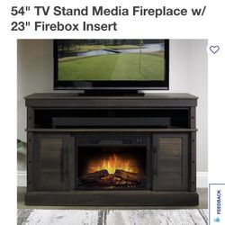 Whalen Fireplace Tv Stand 
