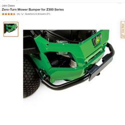 Zero-Turn Mower Bumper for Z300 Series