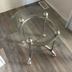 Very Nice Glass End Table