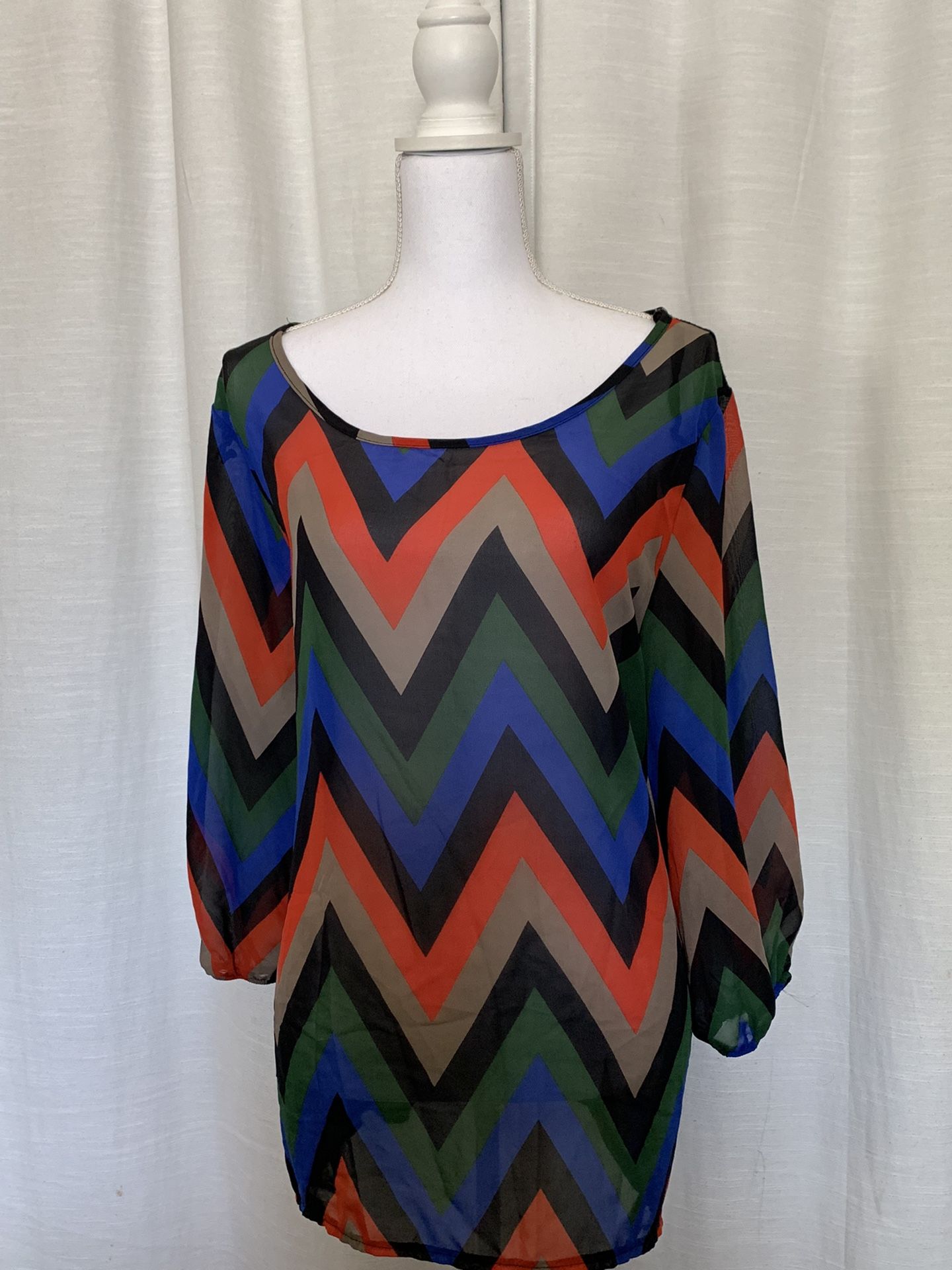 Banabee Color Pattern Top