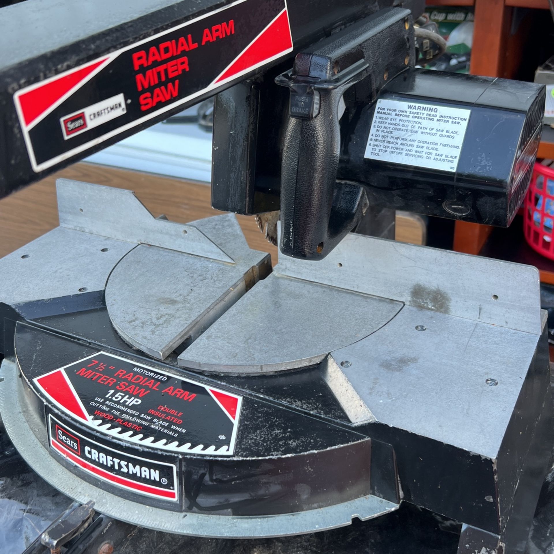 Craftsman Radio Arm Miter Saw