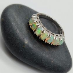 Ethiopian Welo Opal. Ring.