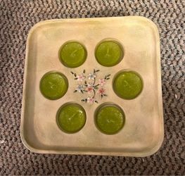 PartyLite Floral Tea Light Holder