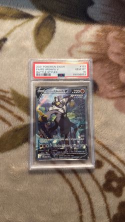 2021 Pokémon Urshifu V PSA 10