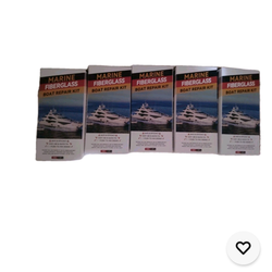 5 Marine Fiberglass Repair Kit for Boats, Gel Coat Repair Kit Boat Color Match