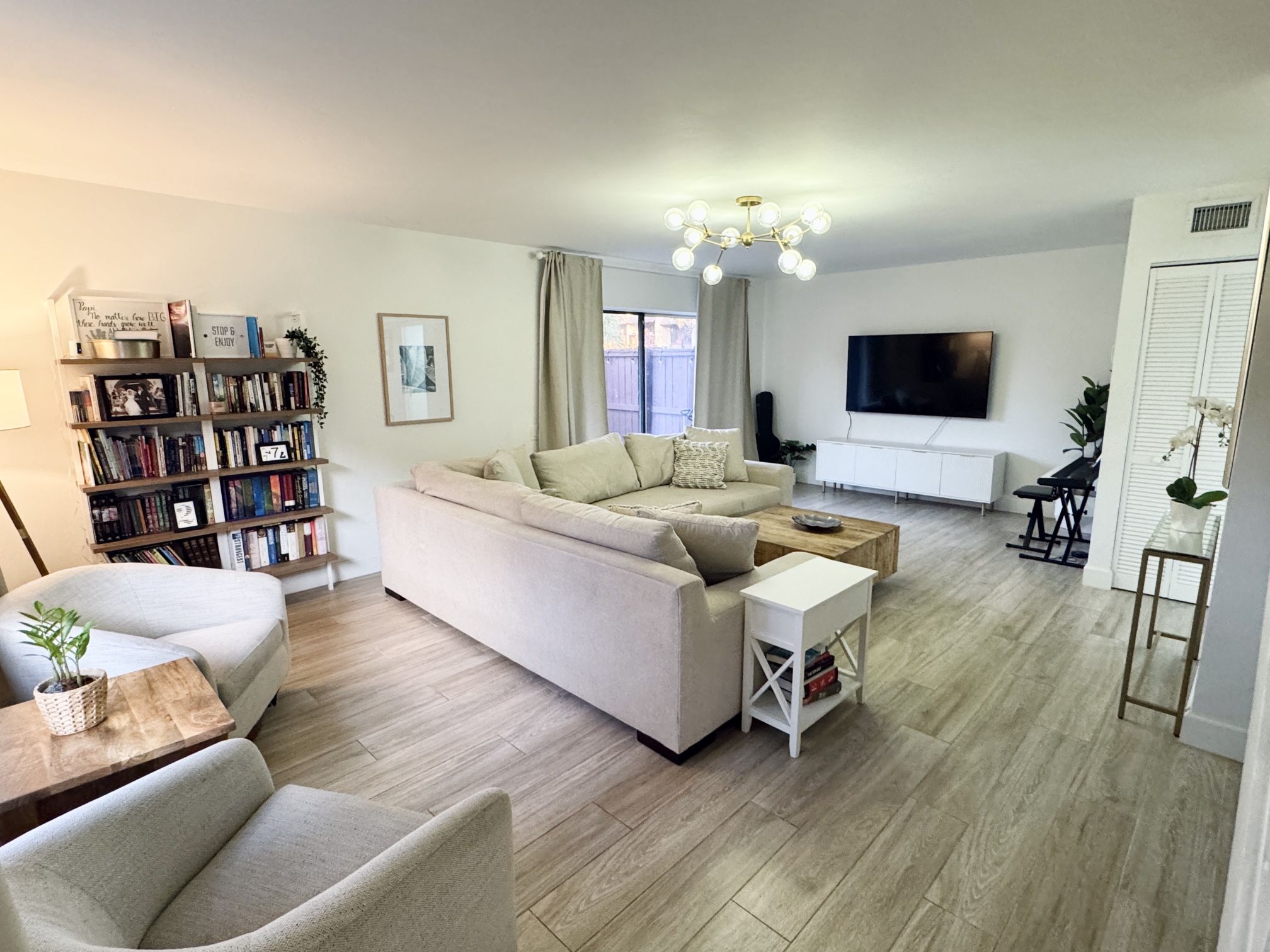 Modern Neutral Style Beige Cream Couch Boho