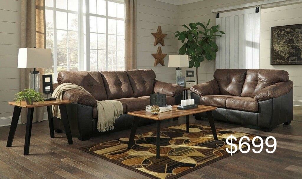 Sofa and love by Ashley furniture $49 Down And Take it Home Today With no Credit needed finance @ wholesale furniture Center 39th & Main Street