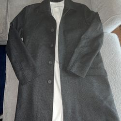 Johnny O’s Dark Grey TrenchCoat Size Medium