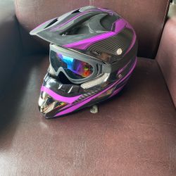 Helmet And Goggles