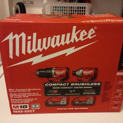 Milwaukee M18 Compact Drill/Driver And Impact Driver