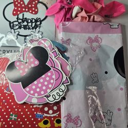 Minnie Mouse Birthday Party Supplies 