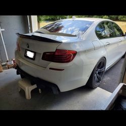 BMW F10 5 Series Carbon Fiber Spoiler Splitter Trunk Lip NEW