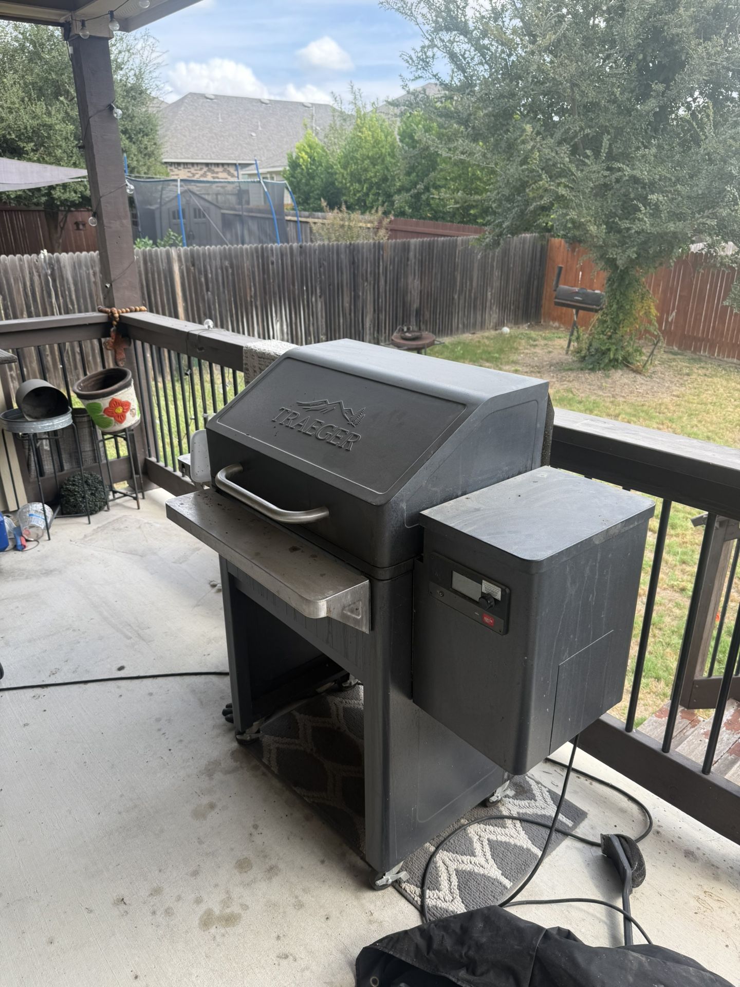 Wood Pellet Electric Grill