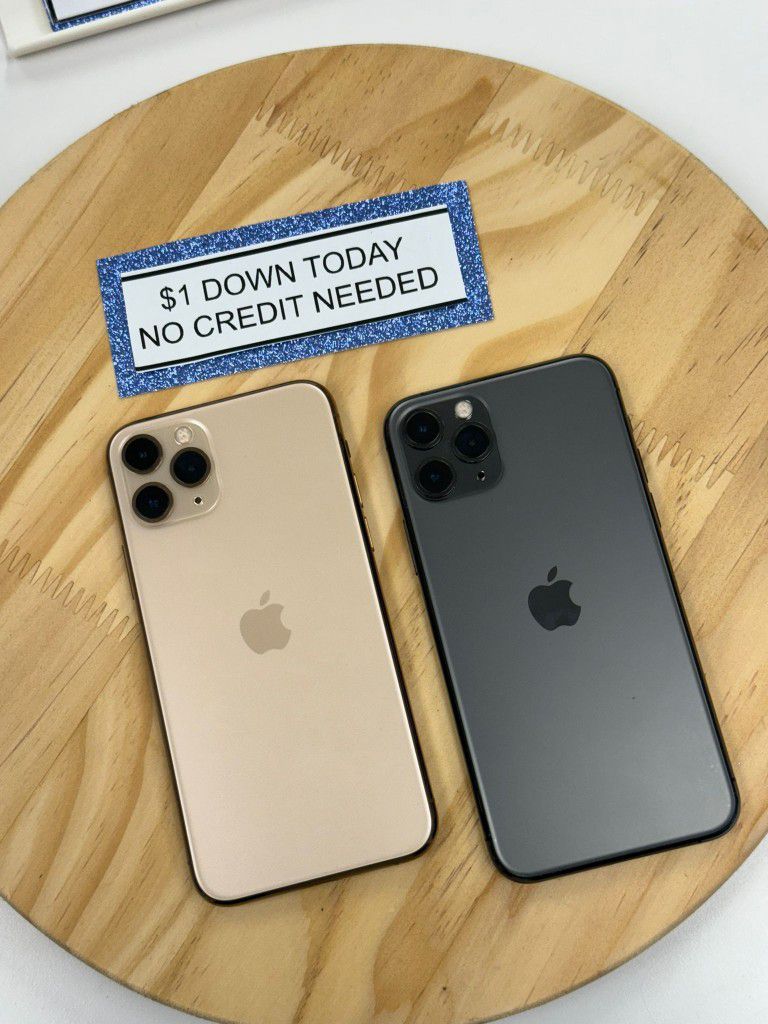 Apple Iphone 11 Pro Pay $1 DOWN AVAILABLE - NO CREDIT NEEDED